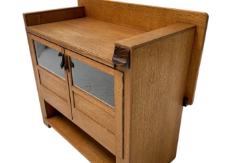 Art Deco Modernist Cabinet by Anton Lucas for N.V. Meubelkunst Leiden, 1920s